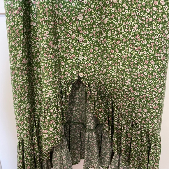 Rails Green Floral Dress - Picture 4 of 5